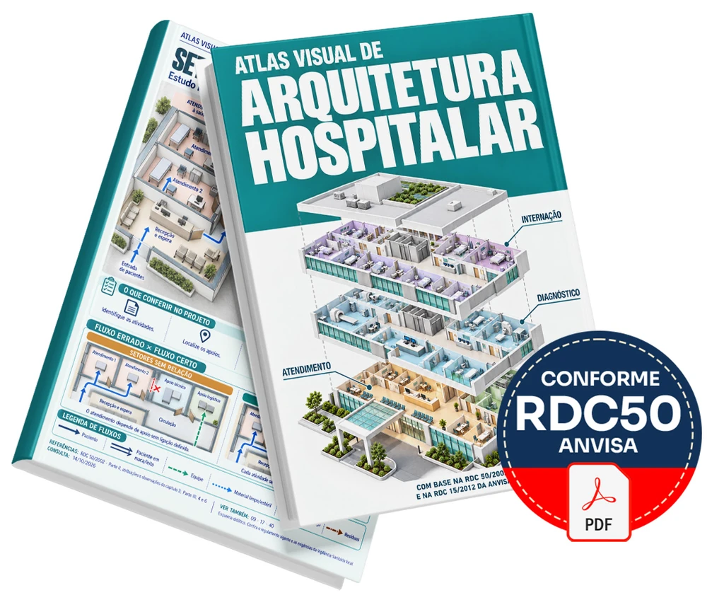 Pacote Básico: Atlas Visual de Arquitetura Hospitalar